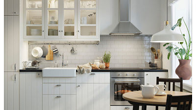 Кухня на заказ Пастель сливки 1213